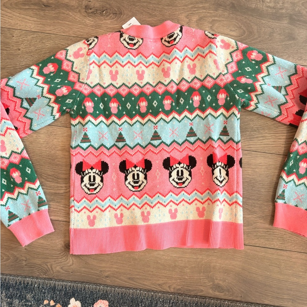 Disney Pink and Green Kids Sweater - Picture 10 of 14